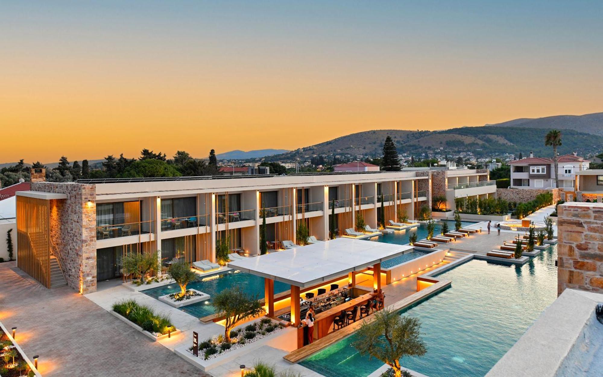 Royal Pearl Island Chios Hotel And Spa Экстерьер фото